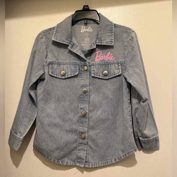 Barbie Other - Barbie Kids Denim Jacket - Light Blue